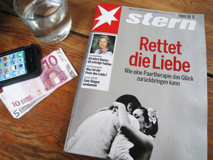 Stern Euros and and iphone